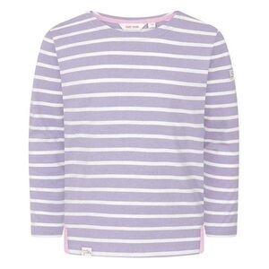 Lazy Jacks Girls Breton Top / Lilac